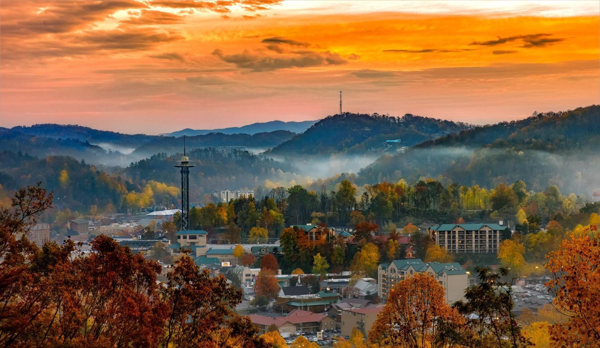 Heavens View Villa Gatlinburg Bagian luar foto